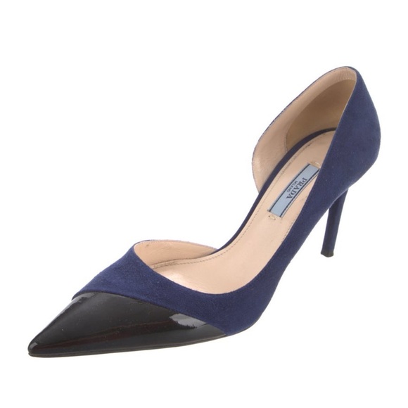 Prada Suede Pumps - Picture 1 of 4